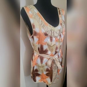 BCBGeneration Sleeveless Top Size Large